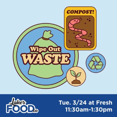 Wipe Out Waste at Fresh